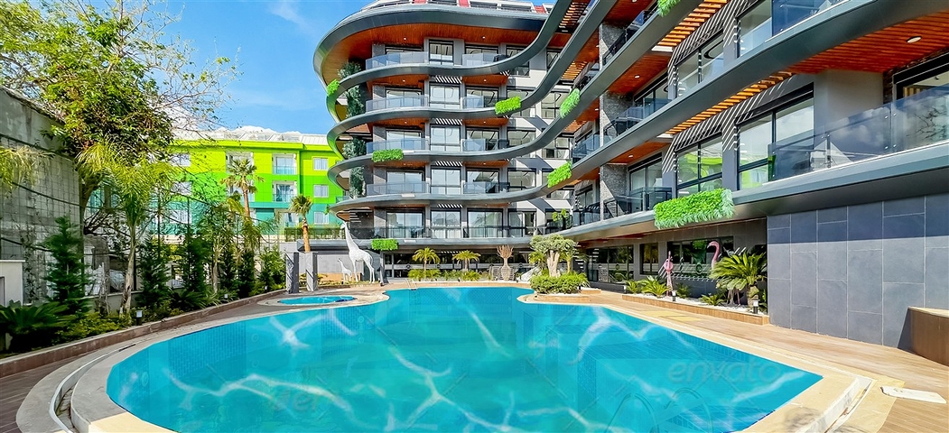 Luxury 2+1 penthouse with sea view — rent for a comfortable life by the sea