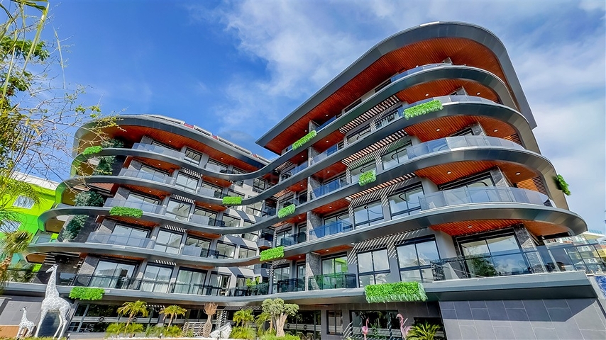 Luxury 2+1 penthouse with sea view — rent for a comfortable life by the sea