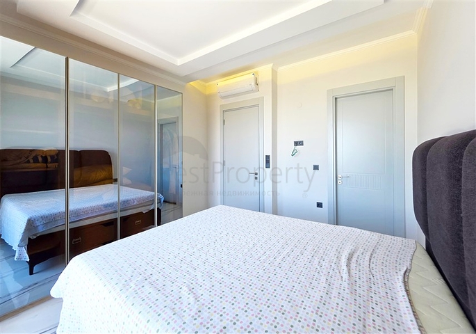 Luxury 2+1 penthouse with sea view — rent for a comfortable life by the sea