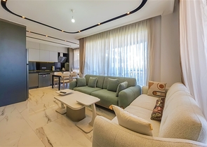 Luxury 2+1 penthouse with sea view — rent for a comfortable life by the sea