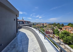 Luxury 2+1 penthouse with sea view — rent for a comfortable life by the sea