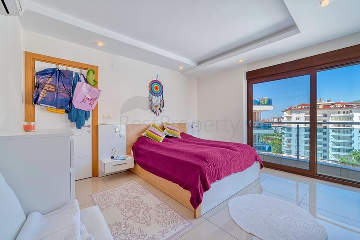 Elegant 3+1 Penthouse with Sea View in Çikcilli, Alanya – 250 m²