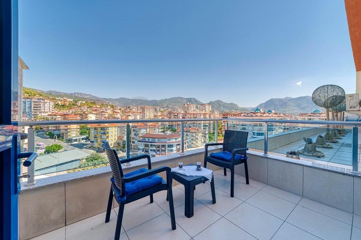Elegant 3+1 Penthouse with Sea View in Çikcilli, Alanya – 250 m²