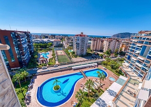Elegant 3+1 Penthouse with Sea View in Çikcilli, Alanya – 250 m²