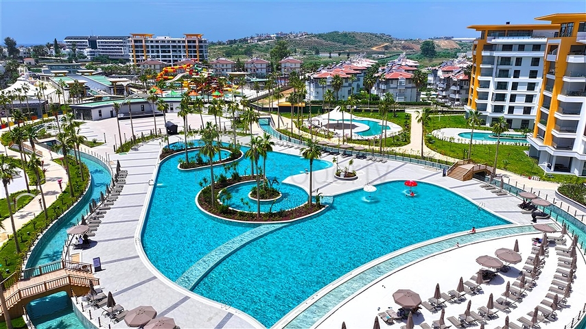 Luxury apartment by the sea with developed infrastructure in Turkler Luxury apartment by the sea with developed infrastructure in Turkler