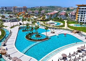Luxury apartment by the sea with developed infrastructure in Turkler Luxury apartment by the sea with developed infrastructure in Turkler