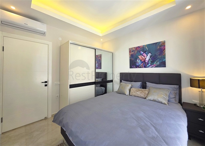 Cozy 1+1 Apartment for Rent in Oba, Alanya – 500m from the Beach