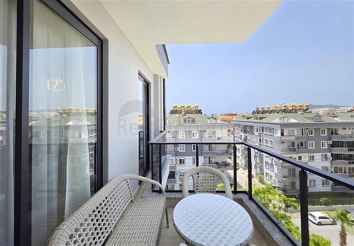 Modern 1+1 apartment for rent in Oba — comfort area near the sea