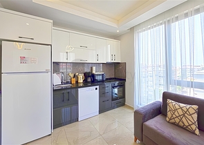 Modern 1+1 apartment for rent in Oba — comfort area near the sea