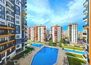 Modern 1+1 apartment for rent — comfort and infrastructure in the center of Mahmutlar