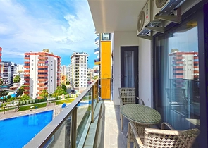 Modern 1+1 apartment for rent — comfort and infrastructure in the center of Mahmutlar