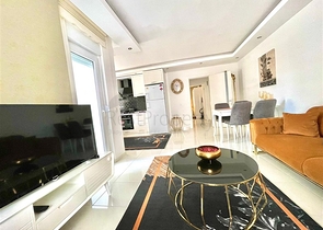Furnished 1+1 Apartment in Mahmutlar, Alanya – 65 m²