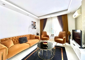 Furnished 1+1 Apartment in Mahmutlar, Alanya – 65 m²