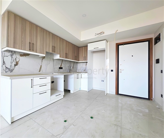 1+1 Apartment in Cleopatra Area, 400 m from the Beach — New Complex