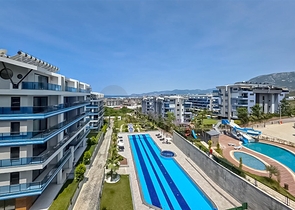 Modern apartment with panoramic sea view 