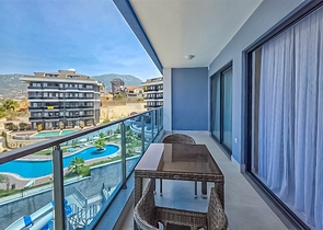 Modern apartment with panoramic sea view 