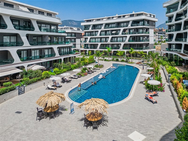 Modern 1+1 Apartment in Oba, Alanya – Furnished, 900 m to Beach