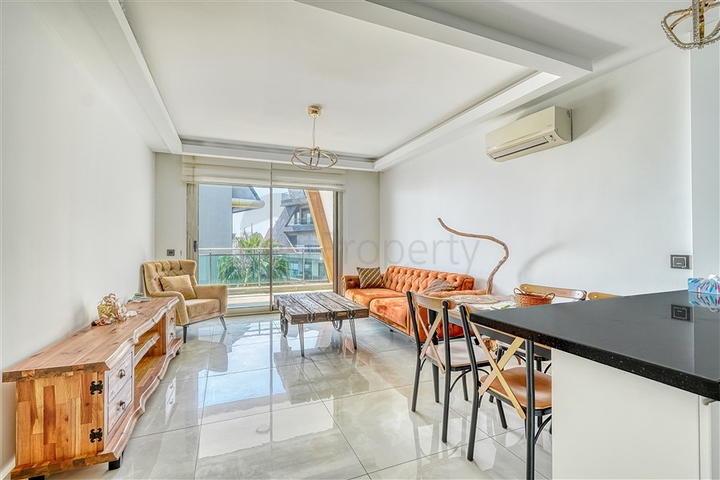 Apartment with sea view in a residential complex with premium infrastructure