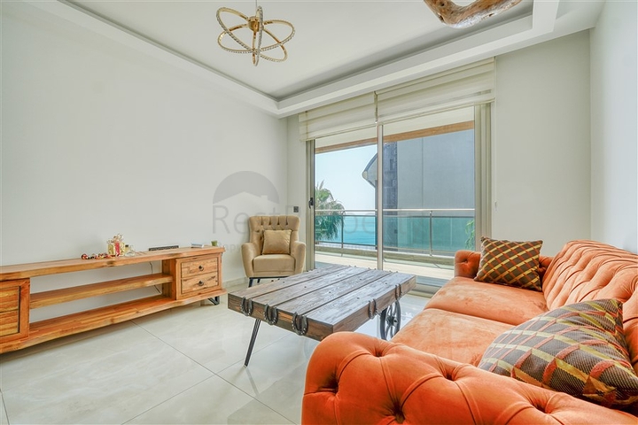 Apartment with sea view in a residential complex with premium infrastructure