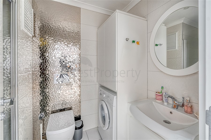 Apartment with sea view in a residential complex with premium infrastructure