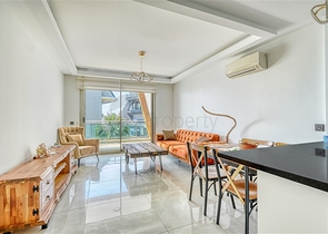 Apartment with sea view in a residential complex with premium infrastructure