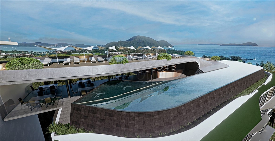 The complex is located a few minutes from Phuket's favorite south beach.