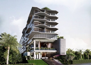 The complex is located a few minutes from Phuket's favorite south beach.