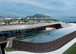 The complex is located a few minutes from Phuket's favorite south beach.