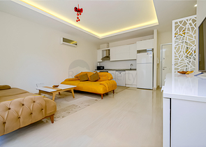 Furnished 1+1 Apartment in Oba, Alanya — 65 m², Modern Complex