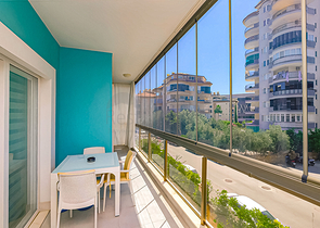 Furnished 1+1 Apartment in Oba, Alanya — 65 m², Modern Complex