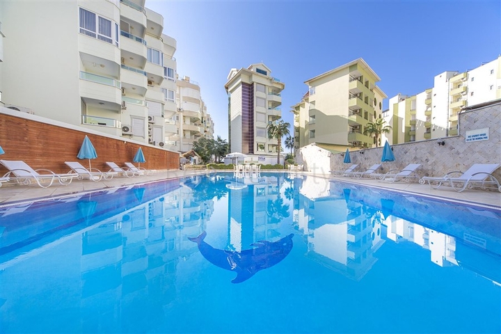 Furnished 2+1 Apartment in Oba, Alanya — 50 m to the Beach