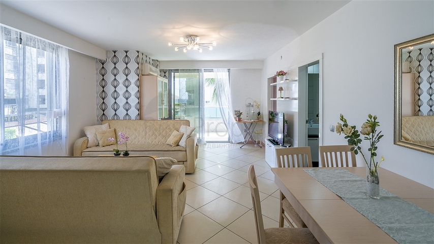 Furnished 2+1 Apartment in Oba, Alanya — 50 m to the Beach