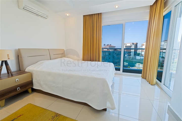 Furnished 2+1 Apartment in Cikcilli, Alanya — 120 m², Rich Facilities