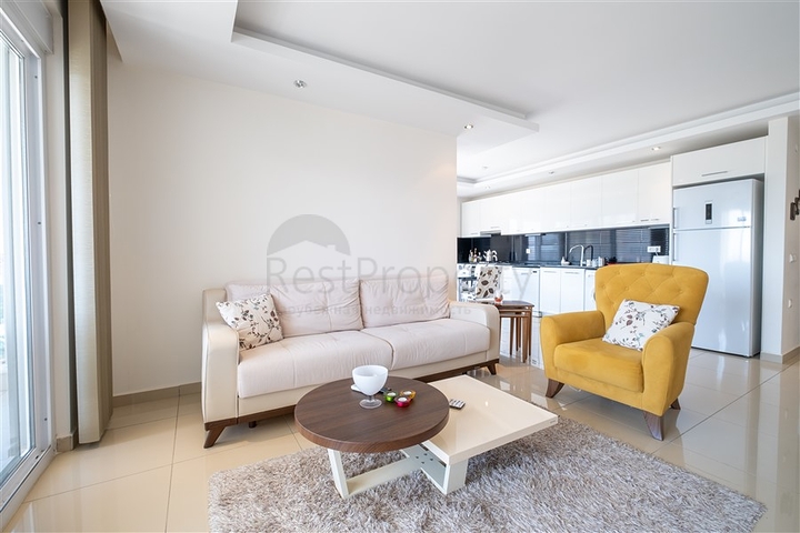 Furnished 2+1 Apartment in Cikcilli, Alanya — 120 m², Rich Facilities