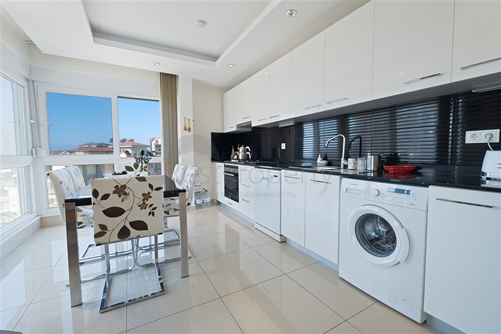 Furnished 2+1 Apartment in Cikcilli, Alanya — 120 m², Rich Facilities