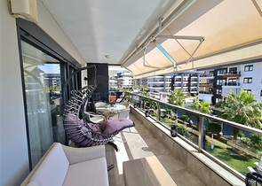 Furnished 1+1 Apartment in Oba, Alanya — 88 m² in Modern Complex