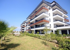 Furnished 1+1 Apartment in Oba, Alanya — 88 m² in Modern Complex