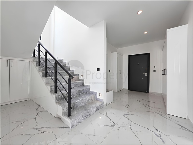 Luxury 4+1 villa with private pool and sea view in Kargicak