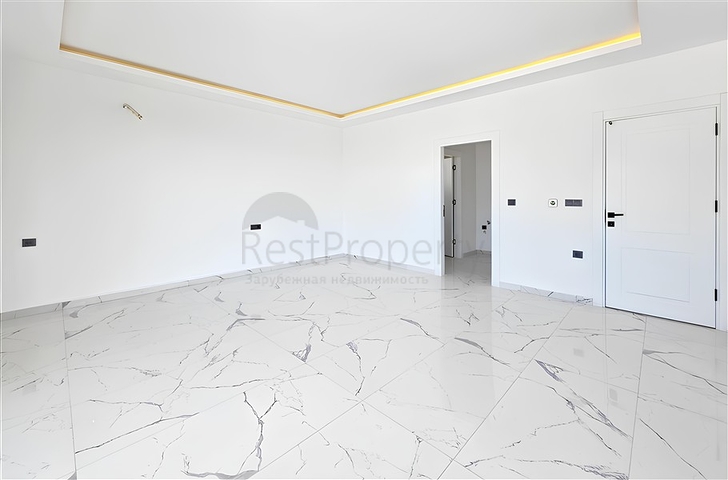 Luxury 4+1 villa with private pool and sea view in Kargicak