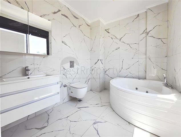 Luxury 4+1 villa with private pool and sea view in Kargicak