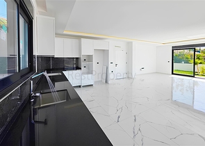 Luxury 4+1 villa with private pool and sea view in Kargicak