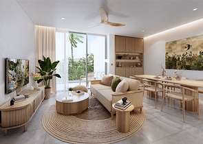 Modern apartment 50 meters from the sea in the heart of Bang Tao is the epitome of tropical luxury