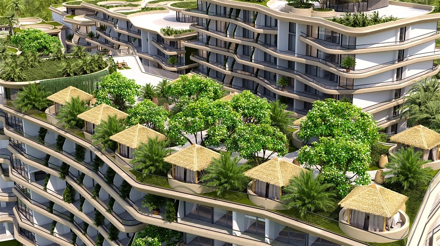 Investment in a stylish life by the sea — apartments in a modern residential project in Phuket