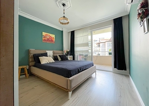 Furnished 2+1 Apartment in Tosmur, Alanya — 600 m to the Sea