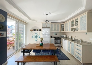 Furnished 2+1 Apartment in Tosmur, Alanya — 600 m to the Sea