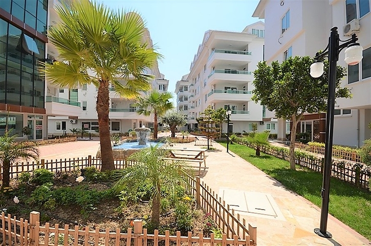 Cozy furnished apartment near the sea in the green area of Kestel
