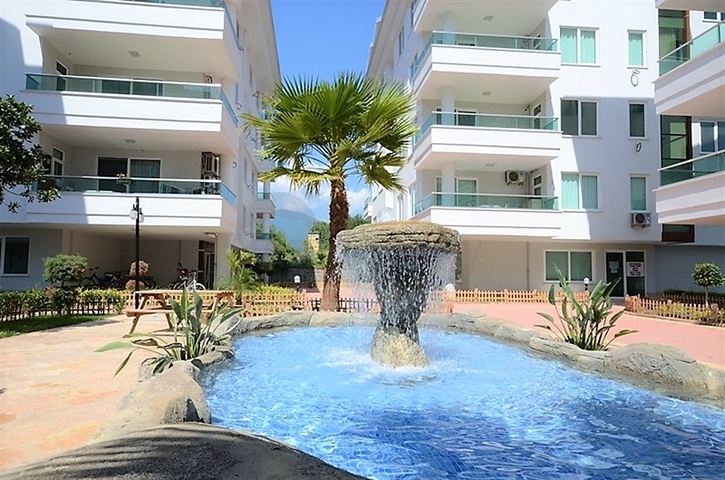 Cozy furnished apartment near the sea in the green area of Kestel