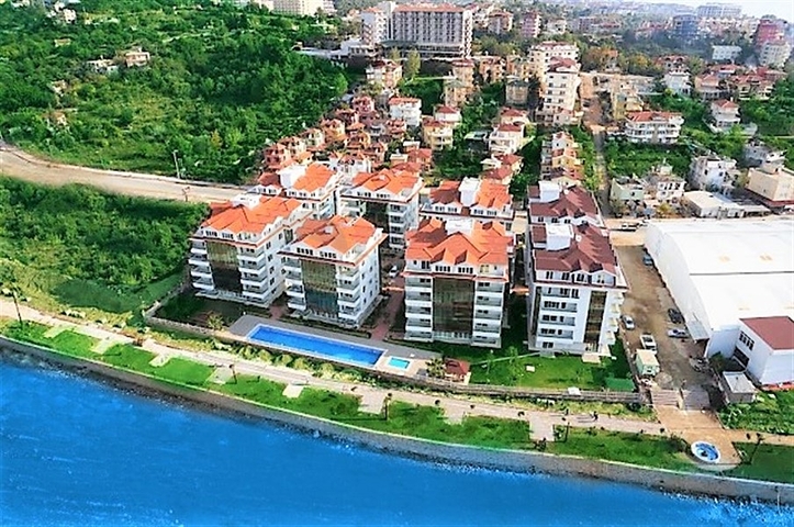 Cozy furnished apartment near the sea in the green area of Kestel