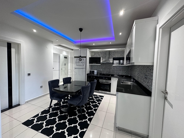 Cozy furnished apartment near the sea in the green area of Kestel