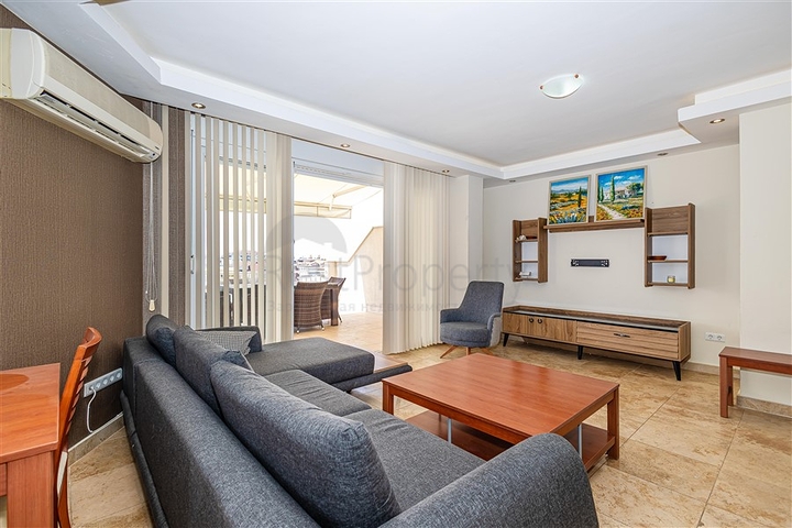 Spacious 2+1 Apartment in Cikcilli, Alanya — 110 m², Near Center